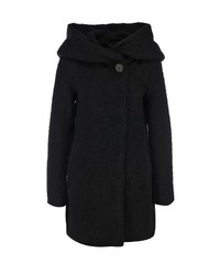 Женское черное пальто от Vila