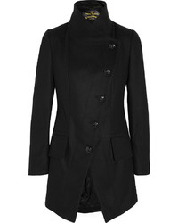 Женское черное пальто от Vivienne Westwood