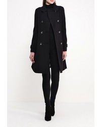 Женское черное пальто от Wallis