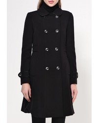 Женское черное пальто от Wallis
