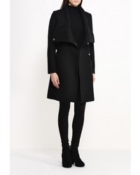 Женское черное пальто от Warehouse