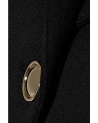 Женское черное пальто от Burberry