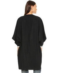 Женское черное пальто от OAK