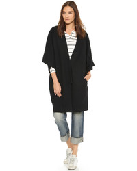 Женское черное пальто от OAK