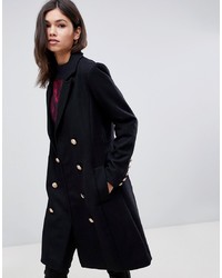 Женское черное пальто от Y.a.s