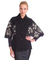 Женское черное пальто от Спартак