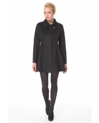 Женское черное пальто от Спартак