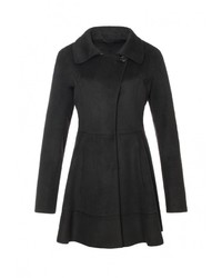 Женское черное пальто от Спартак