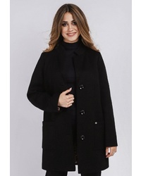 Женское черное пальто от Спартак