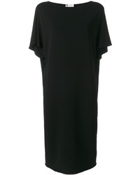 Черное платье в сеточку от Lanvin