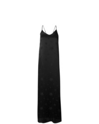 Черное платье-комбинация со звездами от RtA