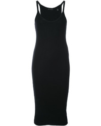Черное платье-комбинация от ATM Anthony Thomas Melillo