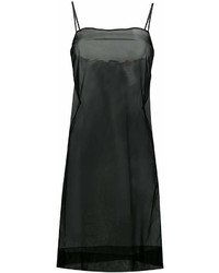 Черное платье-комбинация от No.21