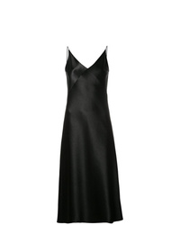 Черное платье-комбинация от Vince