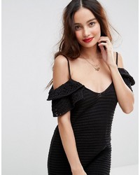 Черное платье крючком от Asos