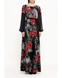 Черное платье-макси от Adzhedo