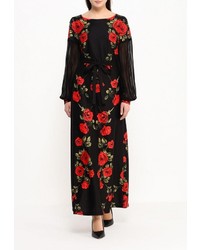 Черное платье-макси от Adzhedo