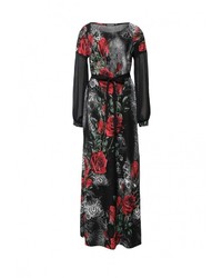 Черное платье-макси от Adzhedo