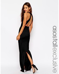 Черное платье-макси от Asos