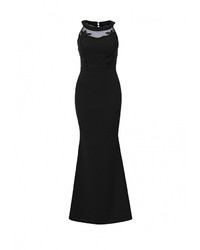 Черное платье-макси от Aurora Firenze