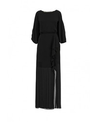 Черное платье-макси от BCBGMAXAZRIA