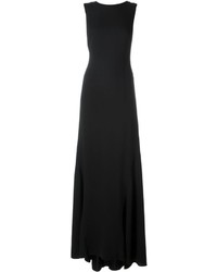 Черное платье-макси от Cédric Charlier