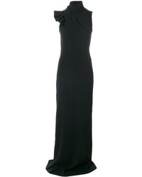 Черное платье-макси от Dsquared2