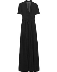Черное платье-макси от Etoile Isabel Marant