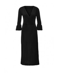 Черное платье-макси от French Connection