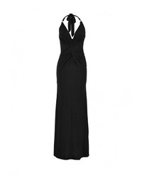 Черное платье-макси от Goddiva