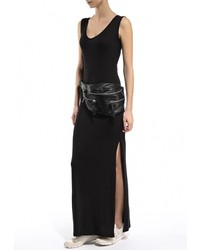 Черное платье-макси от Influence