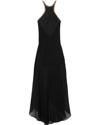 Черное платье-макси от La Perla