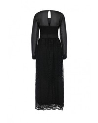 Черное платье-макси от LAMANIA