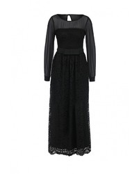 Черное платье-макси от LAMANIA