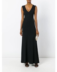 Черное платье-макси от Alaïa Vintage