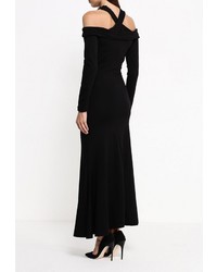 Черное платье-макси от LOST INK