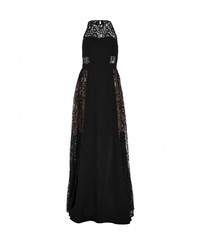 Черное платье-макси от LOST INK