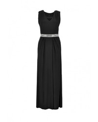 Черное платье-макси от MadaM T