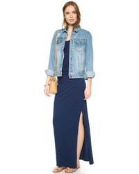 Черное платье-макси от Sundry