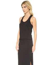 Черное платье-макси от Sundry