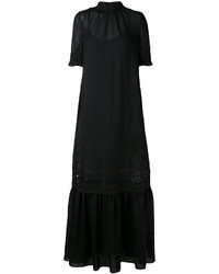 Черное платье-макси от MCQ