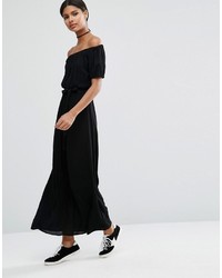 Черное платье-макси от Asos