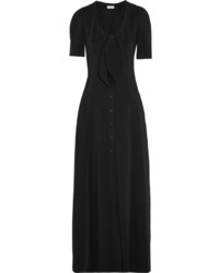 Черное платье-макси от Paul & Joe