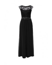 Черное платье-макси от Piena