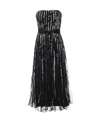 Черное платье-макси от QED London