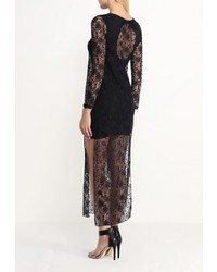 Черное платье-макси от Rinascimento