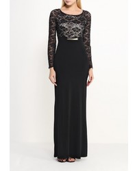 Черное платье-макси от Rinascimento