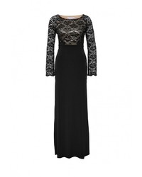 Черное платье-макси от Rinascimento