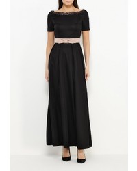 Черное платье-макси от SK House