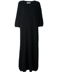 Черное платье-макси от Societe Anonyme